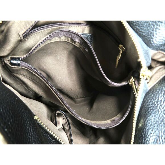 Cluci Leather Purse Womens Shoulder Bag Pebbled Leather White Smooth - Picture 10 of 12